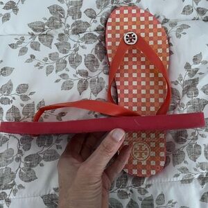 Tory Burch rubber flip flops
